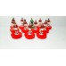 Subbuteo Andrew Table Soccer AC Milan 1988-89 on classic Hasbro Bases